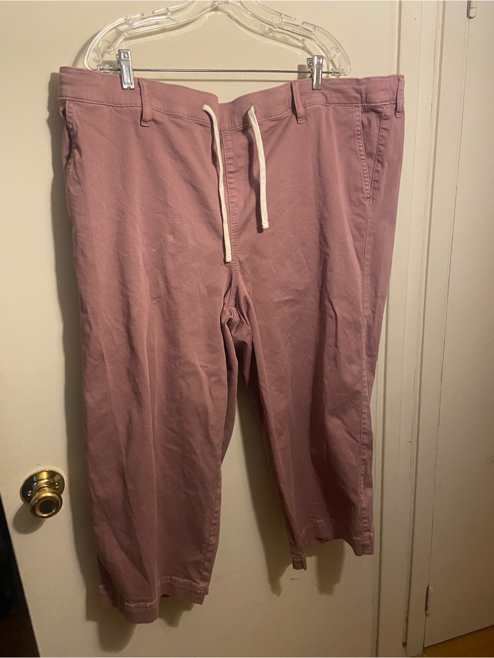 Torrid Plum Cropped Pants Size 4 26W